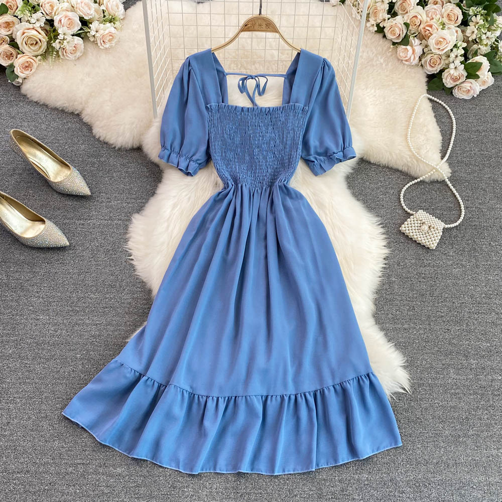 Ella Solid Dress