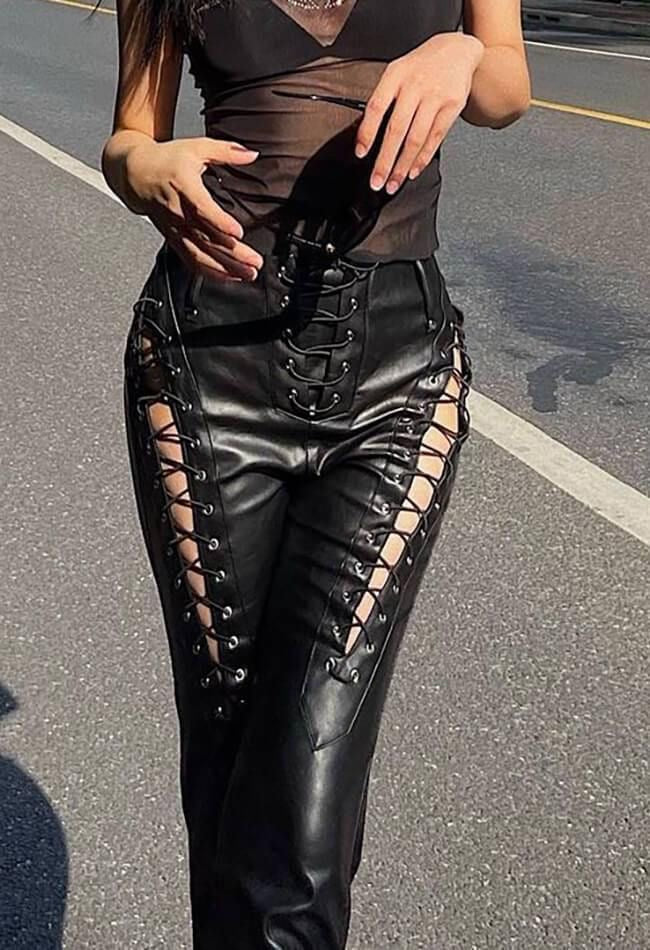 Chloe Leather Pants