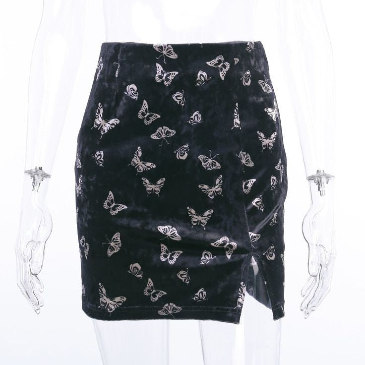 Butterfly Mini Skirt