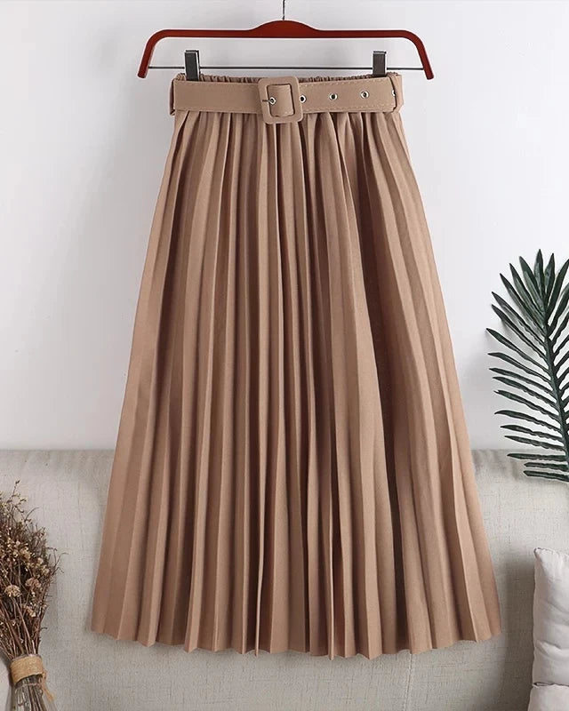 Belted Skirt